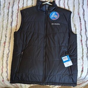 New Columbia Men’s Black Insulated L Vest